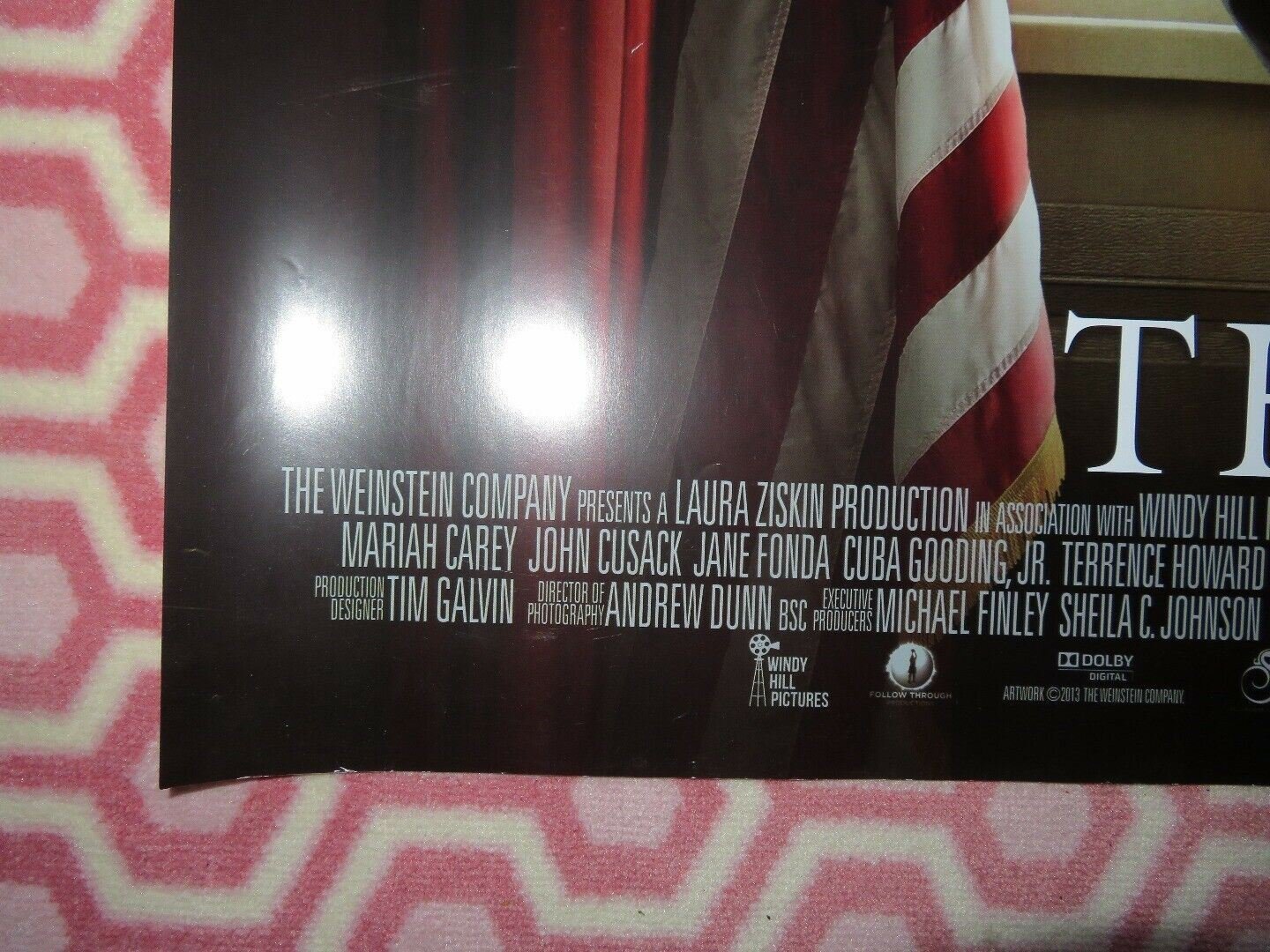 LEE DANIELS' THE BUTLER QUAD (30"x 40") ROLLED POSTER FOREST WHITAKER 2013 Rendezvous Cinema Movie posters