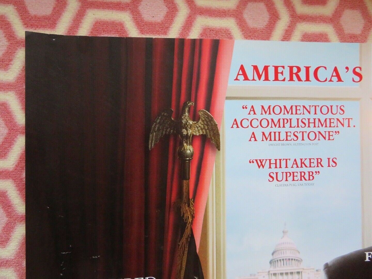 LEE DANIELS' THE BUTLER QUAD (30"x 40") ROLLED POSTER FOREST WHITAKER 2013 Rendezvous Cinema Movie posters