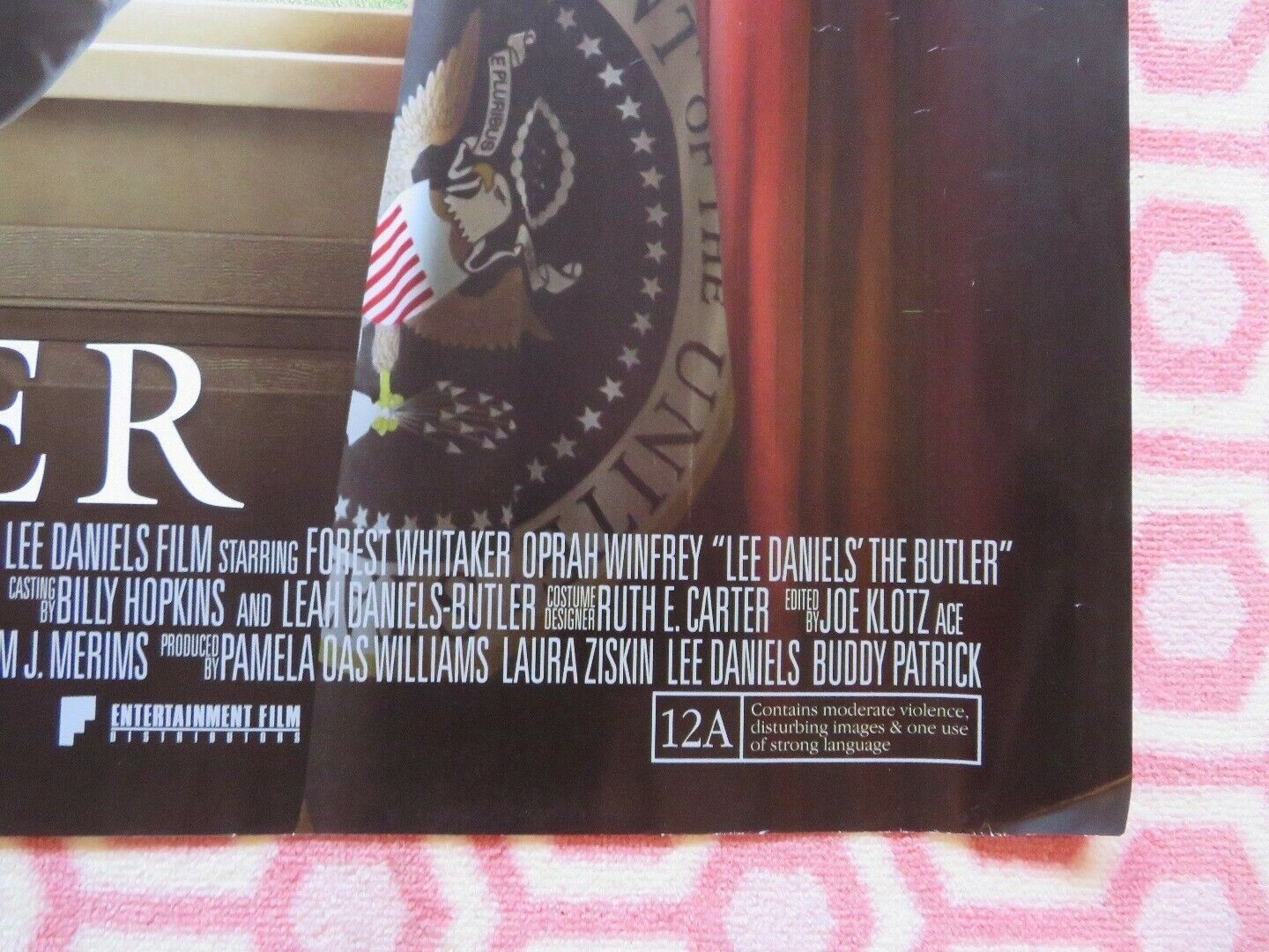 LEE DANIELS' THE BUTLER QUAD (30"x 40") ROLLED POSTER FOREST WHITAKER 2013 Rendezvous Cinema Movie posters