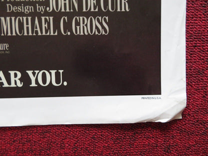 LEGAL EAGLES FOLDED US ONE SHEET POSTER ROBERT REDFORD DEBRA WINGER 1986 Movie posters