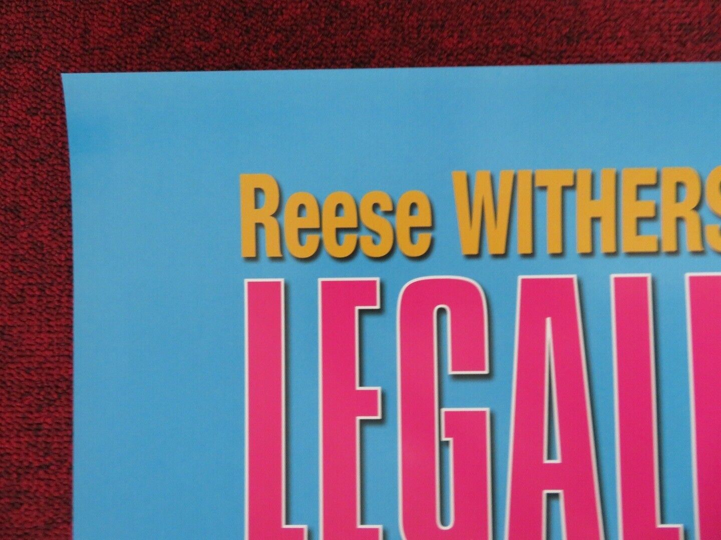 LEGALLY BLONDE 2: RED, WHITE & BLONDE US ONE SHEET ROLLED POSTER 2003 Movie posters