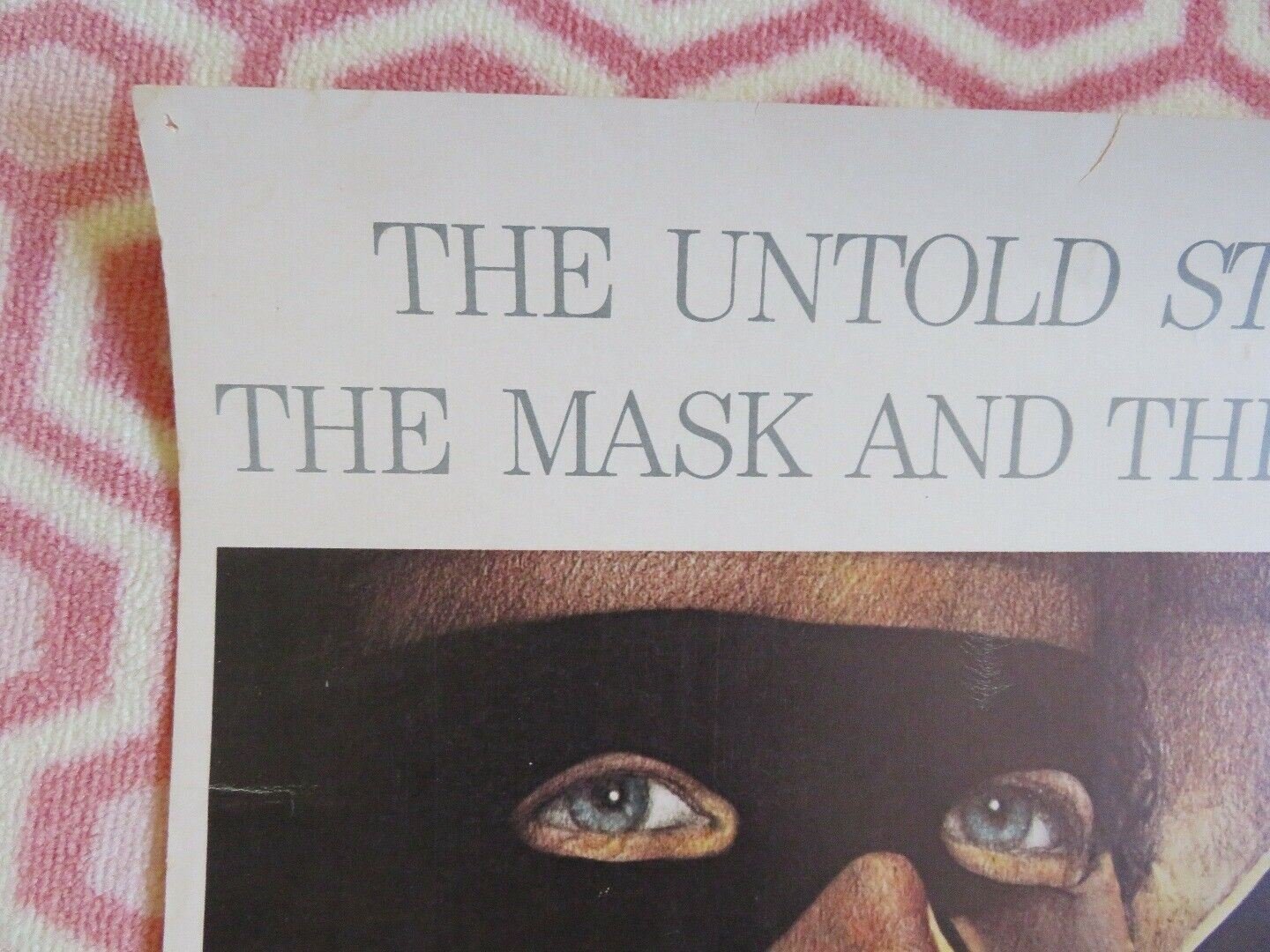 LEGEND OF THE LONE RANGER US ROLLED VHS POSTER ON CARD KLINTON SPILSBURY 1981 Movie posters