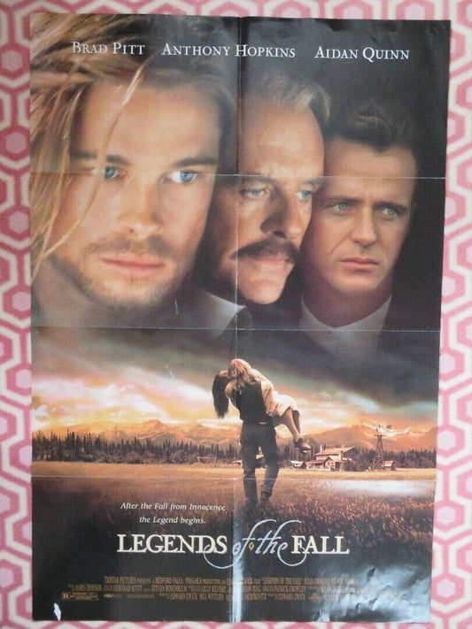 LEGENDS OF THE FALL US ONE SHEET POSTER BRAD PITT ANTHONY HOPKINS - Rendezvous Cinema