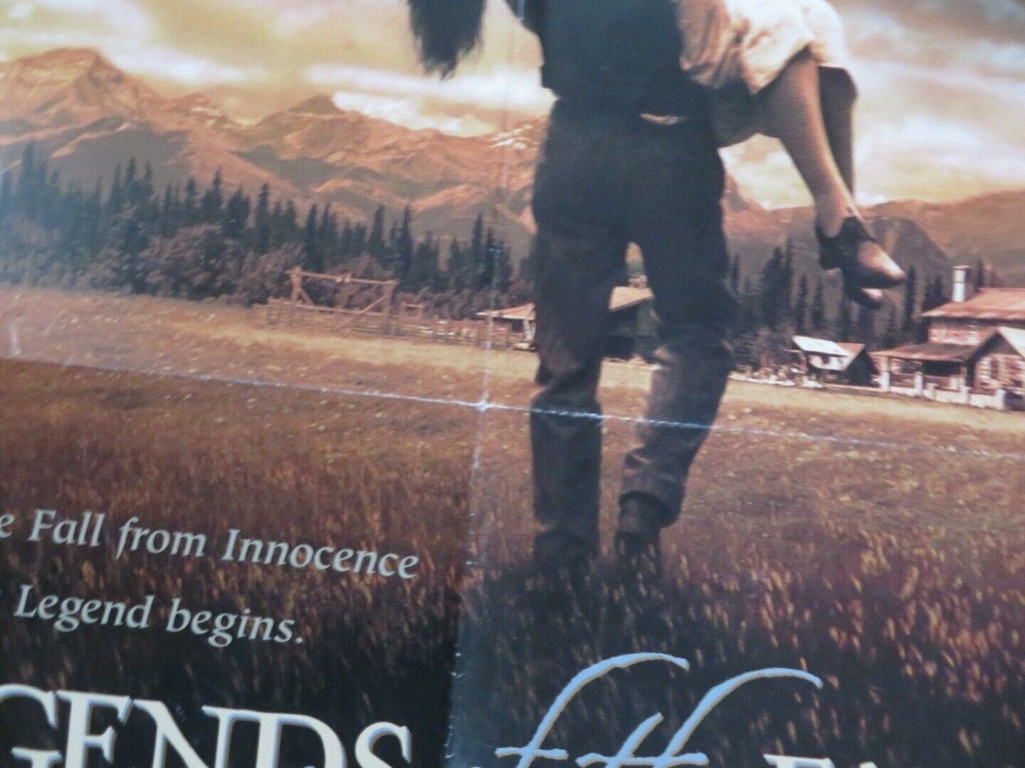 LEGENDS OF THE FALL US ONE SHEET POSTER BRAD PITT ANTHONY HOPKINS - Rendezvous Cinema
