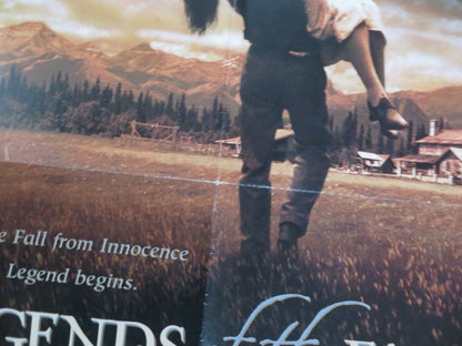 LEGENDS OF THE FALL US ONE SHEET POSTER BRAD PITT ANTHONY HOPKINS - Rendezvous Cinema