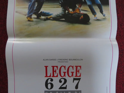 LEGGE 627 ITALIAN LOCANDINA POSTER DIDIER BEZACE JEAN - PAUL COMART 1992 Rendezvous Cinema Movie posters