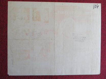 LEGION OF THE DOOMED US HALF SHEET (22"x 28") POSTER BILL WILLIAMS 1958 - Rendezvous Cinema