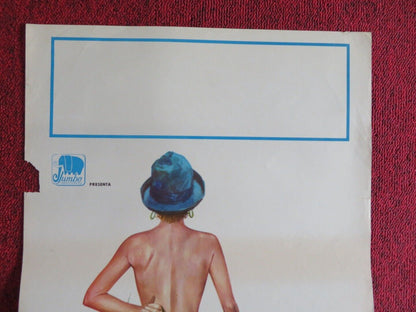 LEI NON FUMA, LEI NON BEVE, MA... ITALIAN LOCANDINA (27.5"x13") POSTER 1970 Movie posters