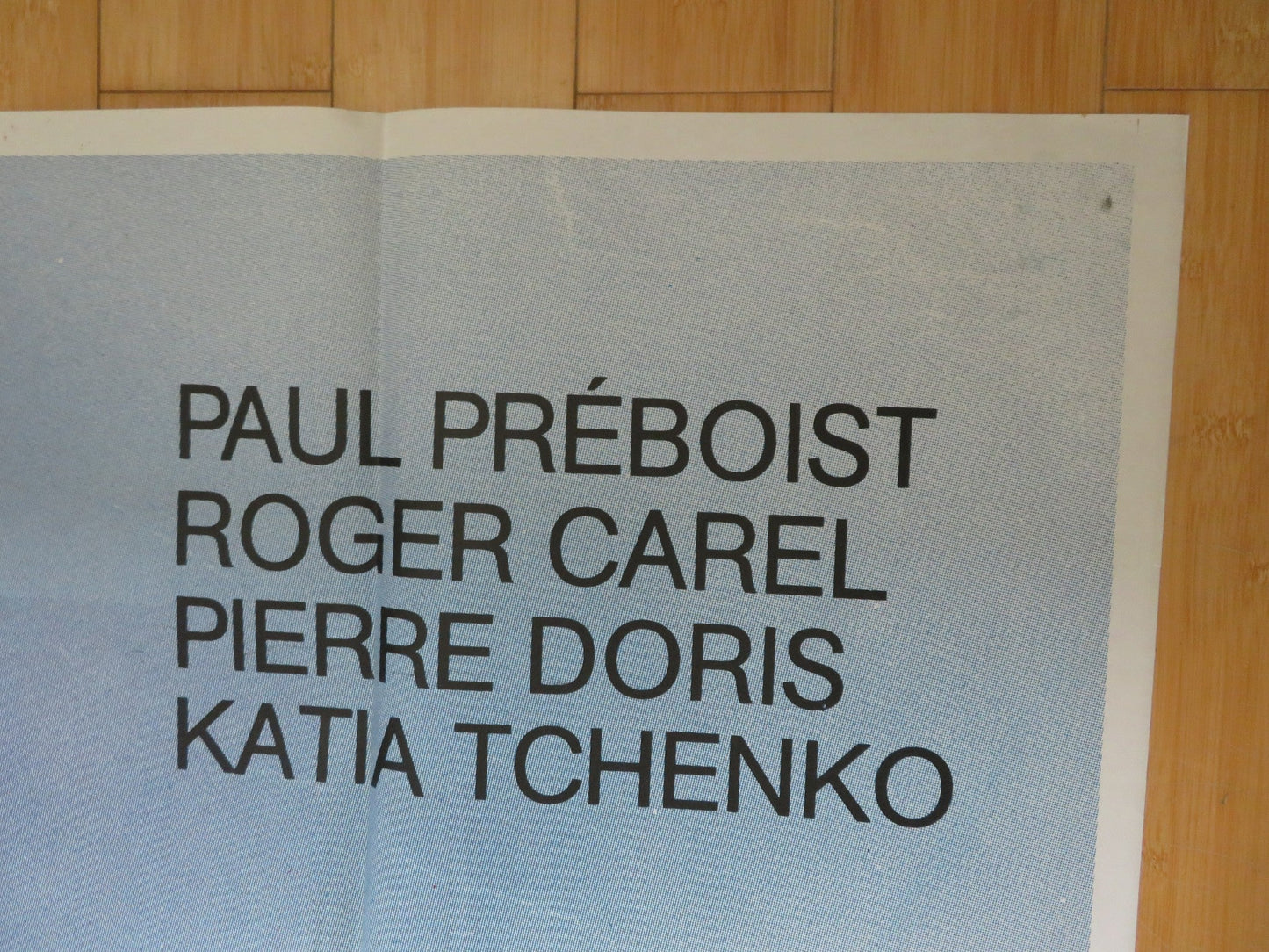 L'EMIR PREFERE LES BLONDES FRENCH GRANDE POSTER PAUL PREBOIST ROGER CAREL 1983 Rendezvous Cinema Movie posters