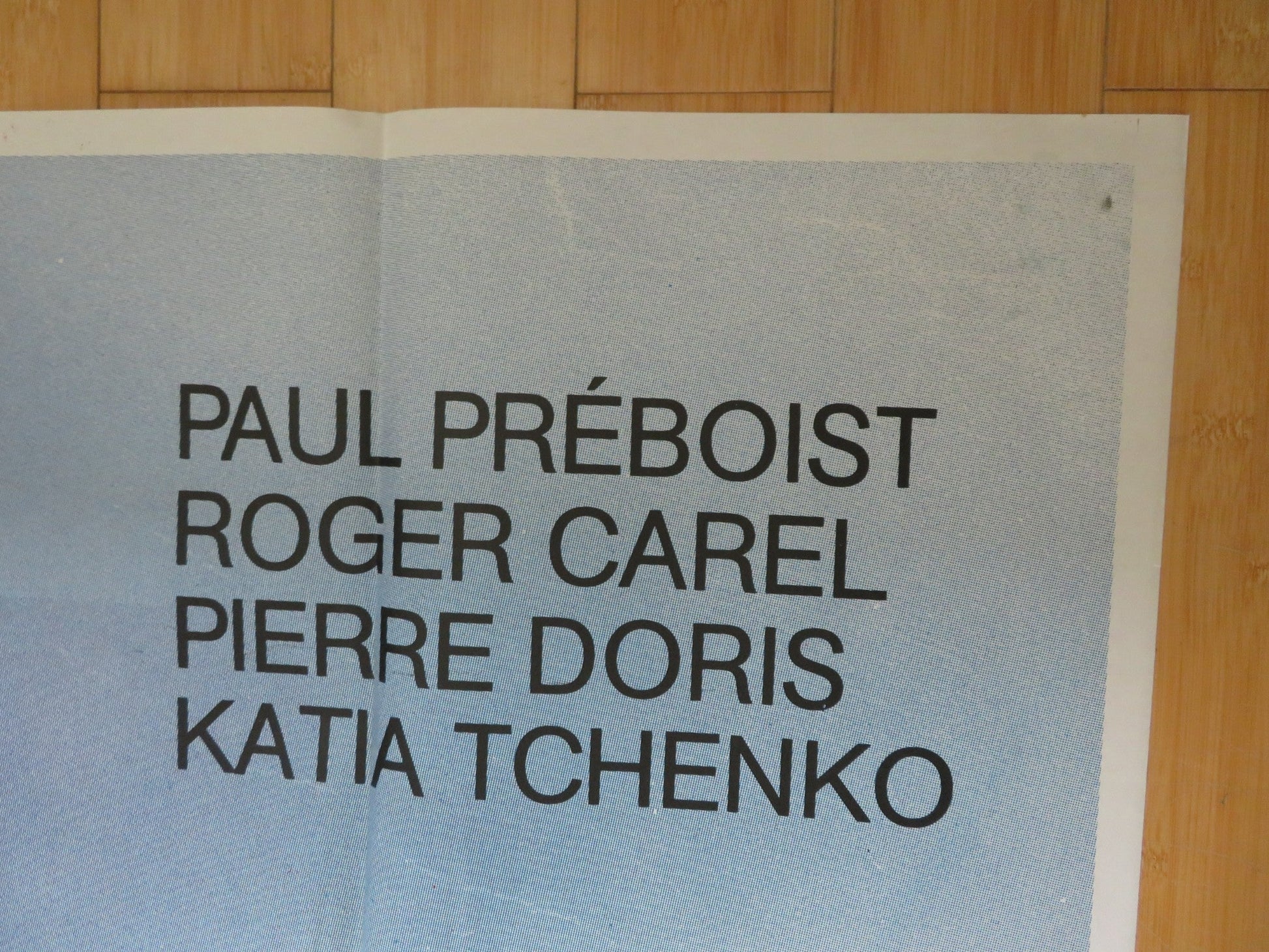 L'EMIR PREFERE LES BLONDES FRENCH GRANDE POSTER PAUL PREBOIST ROGER CAREL 1983 Rendezvous Cinema Movie posters