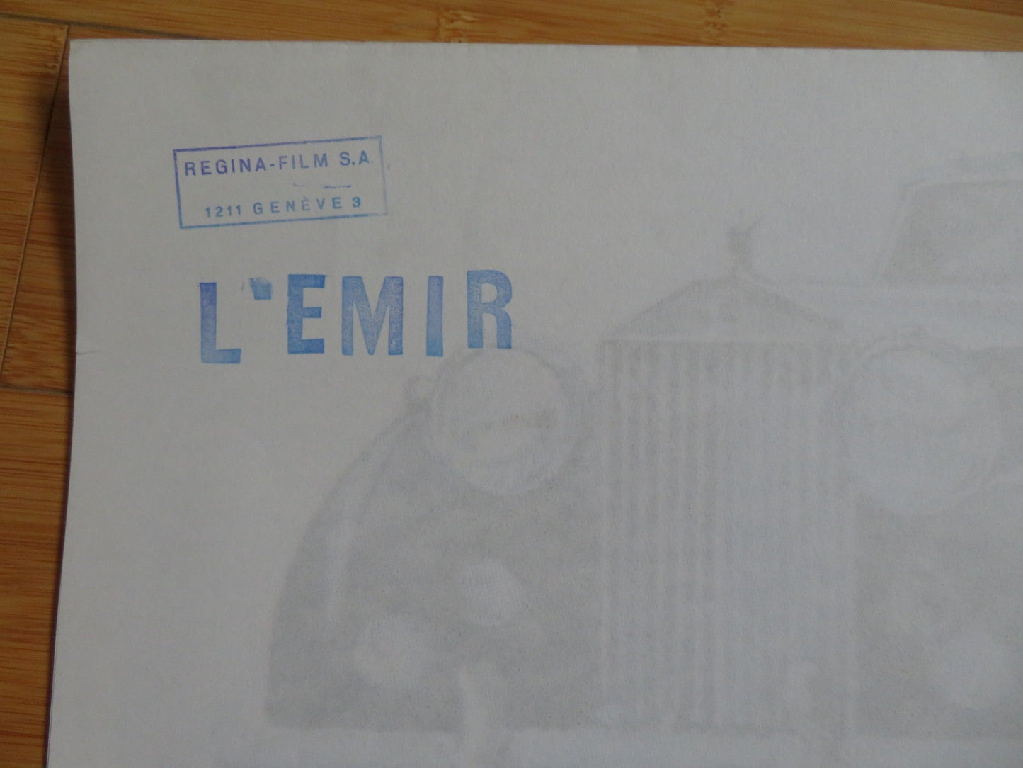 L'EMIR PREFERE LES BLONDES FRENCH GRANDE POSTER PAUL PREBOIST ROGER CAREL 1983 Rendezvous Cinema Movie posters