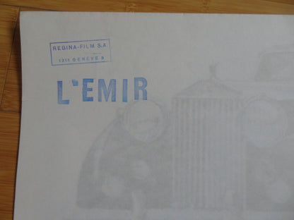 L'EMIR PREFERE LES BLONDES FRENCH GRANDE POSTER PAUL PREBOIST ROGER CAREL 1983 Rendezvous Cinema Movie posters