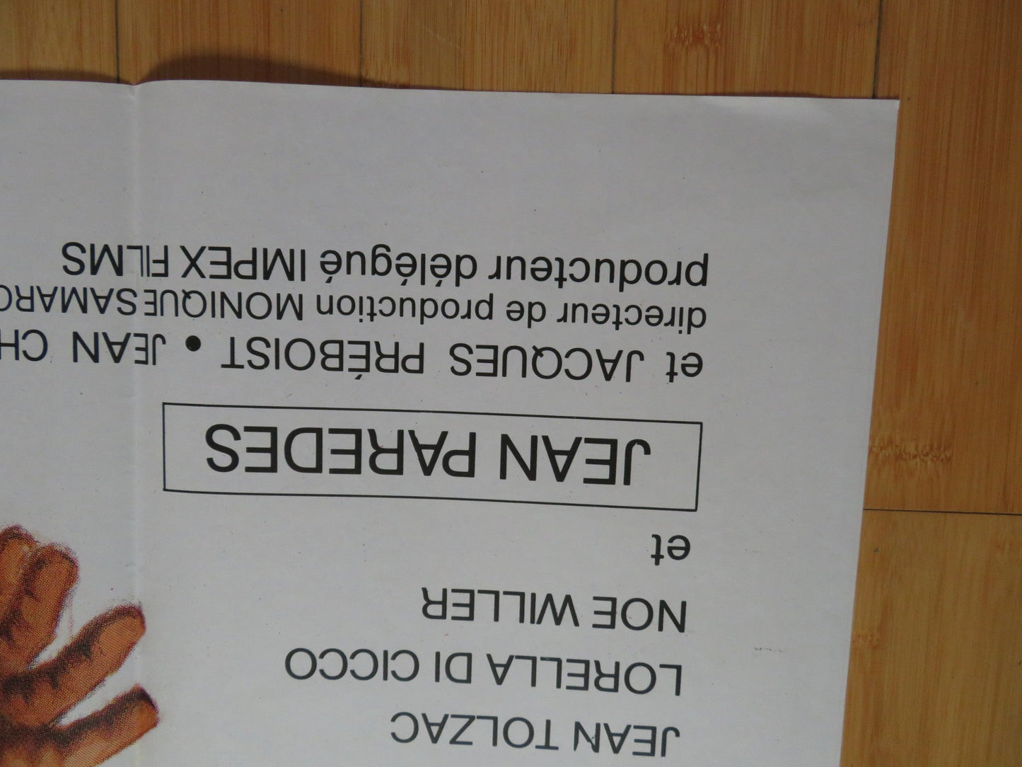 L'EMIR PREFERE LES BLONDES FRENCH GRANDE POSTER PAUL PREBOIST ROGER CAREL 1983 Rendezvous Cinema Movie posters