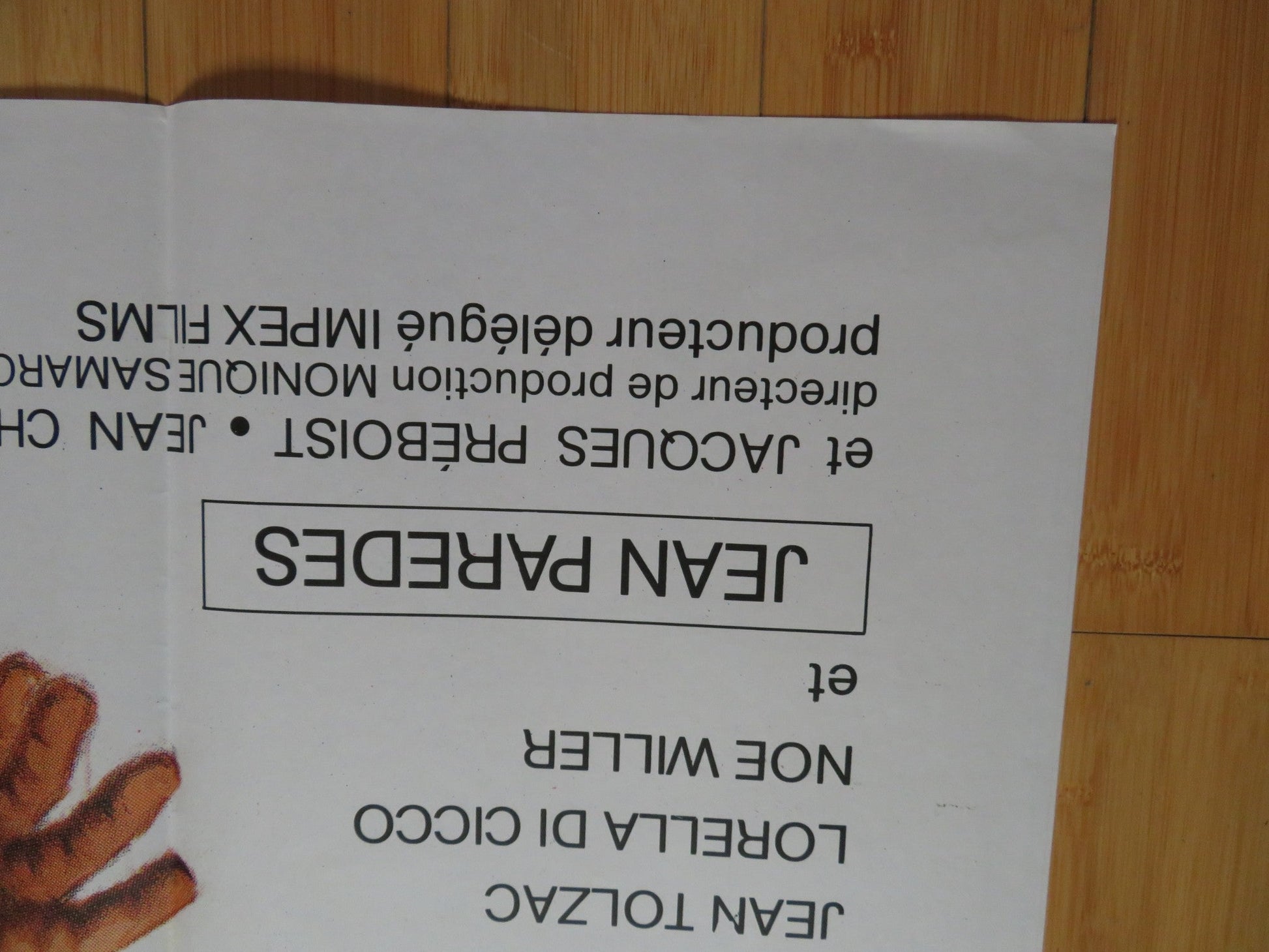 L'EMIR PREFERE LES BLONDES FRENCH GRANDE POSTER PAUL PREBOIST ROGER CAREL 1983 Rendezvous Cinema Movie posters