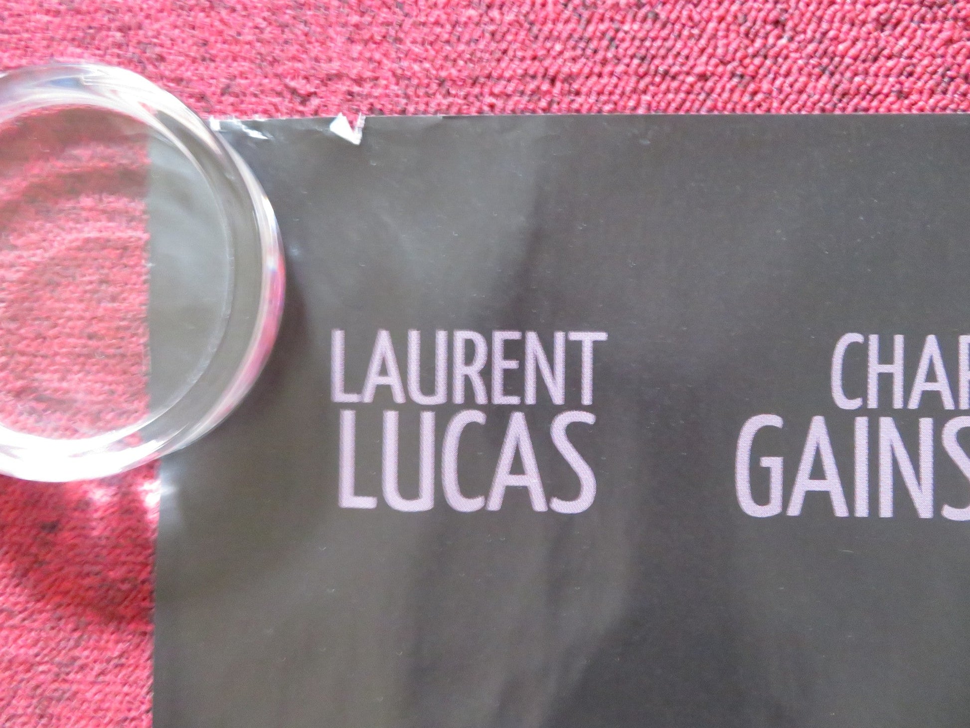 LEMMING UK QUAD (30"x 40") ROLLED POSTER CHARLOTTE GAINSBOURG C. RAMPLING 2005 Rendezvous Cinema Movie posters