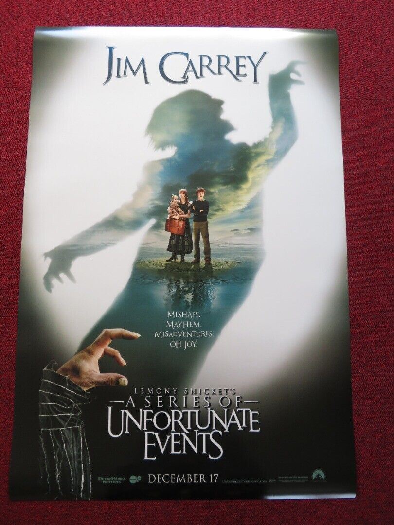 LEMONY SNICKET'S A SERIES OF UNFORTUNATE EVENTS US ONE SHEET ROLLED POSTER 2004 Movie posters