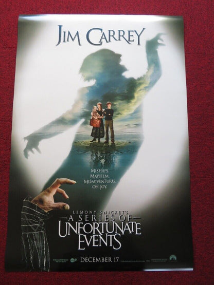 LEMONY SNICKET'S A SERIES OF UNFORTUNATE EVENTS US ONE SHEET ROLLED POSTER 2004 Movie posters