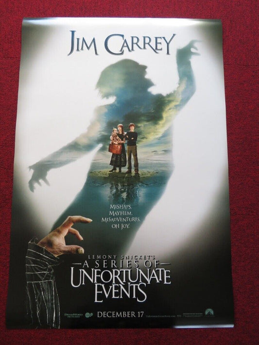 LEMONY SNICKET'S A SERIES OF UNFORTUNATE EVENTS US ONE SHEET ROLLED POSTER 2004 Movie posters