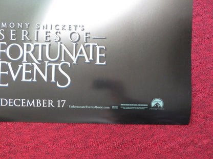 LEMONY SNICKET'S A SERIES OF UNFORTUNATE EVENTS US ONE SHEET ROLLED POSTER 2004 Movie posters