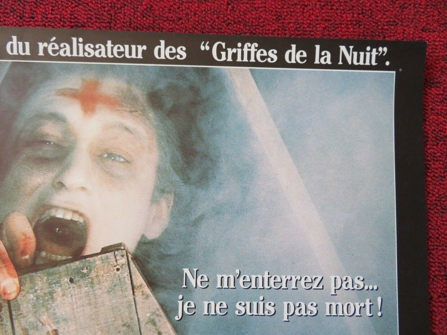 L'EMPRISE DES TENEBRES/THE SERPENT AND THE RAINBOW FRENCH (13.5"x 20.5") POSTER Movie posters