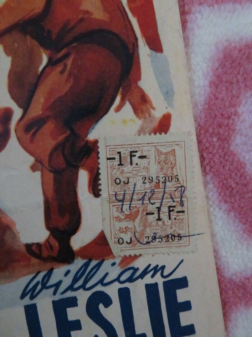 L'ENFER DU PACIFIQUE/ BATTLE STATIONS BELGIUM (21"x 14") POSTER JOHN LUND Movie posters