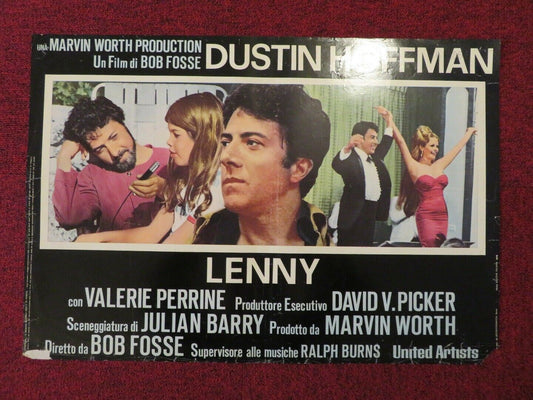 LENNY ITALIAN FOTOBUSTA POSTER DUSTIN HOFFMAN VALERIE PERRINE 1974 - Rendezvous Cinema