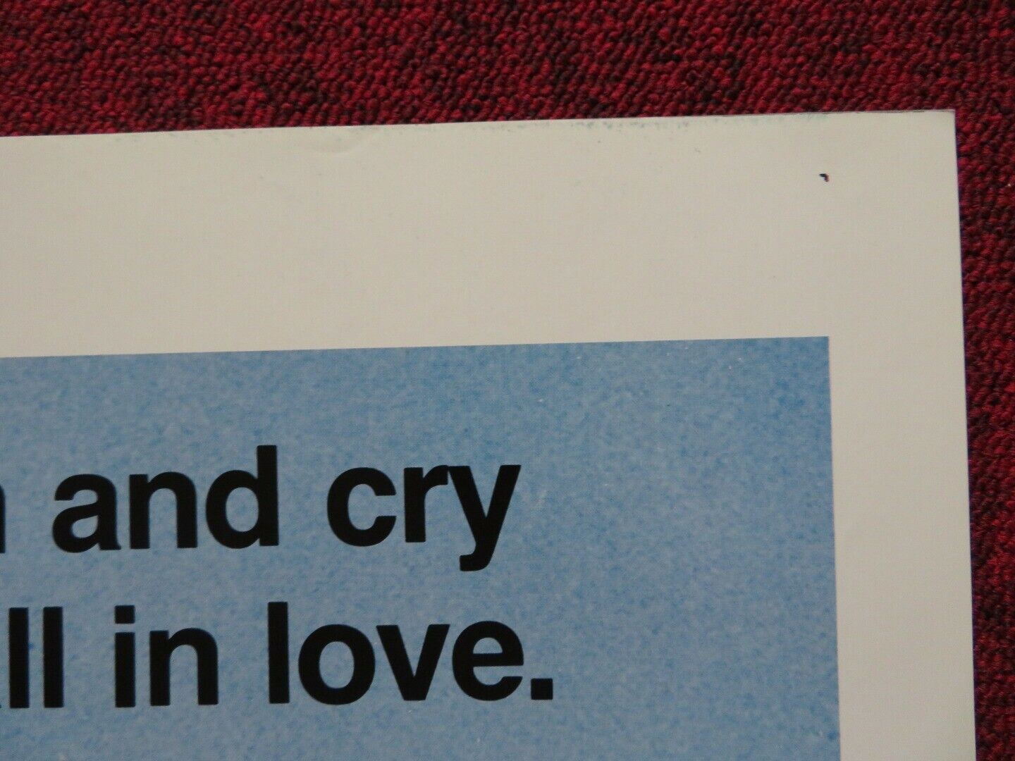 LEO AND LOREE FOLDED US ONE SHEET POSTER DONNY MOST LINDA PURL 1980 Movie posters