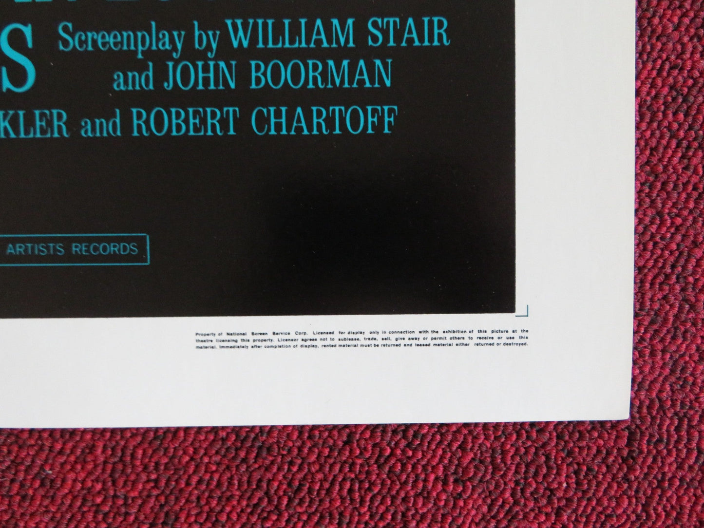 LEO THE LAST US HALF SHEET (22"x 28") POSTER MARCELLO MASTROIANNI 1970 Rendezvous Cinema Movie posters