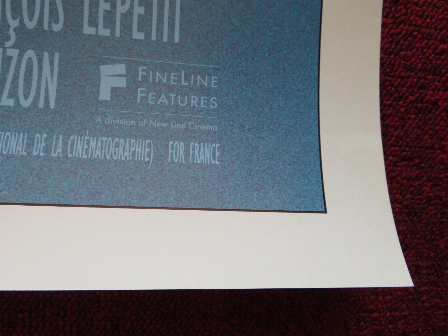 LEOLO US ONE SHEET ROLLED POSTER GILBERT SICOTTE MAXIME COLLIN 1992 Movie posters