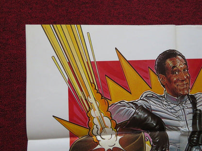 LEONARD PART 6 FOLDED US ONE SHEET POSTER BILL COSBY TOM COURTENAY 1987 Movie posters