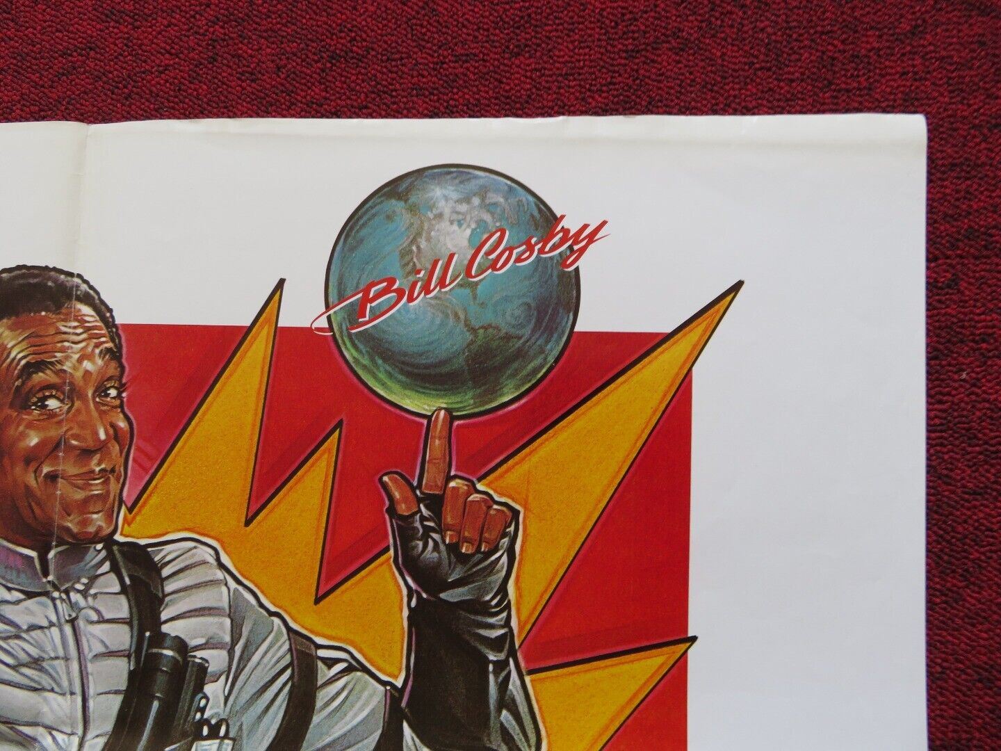 LEONARD PART 6 FOLDED US ONE SHEET POSTER BILL COSBY TOM COURTENAY 1987 Movie posters