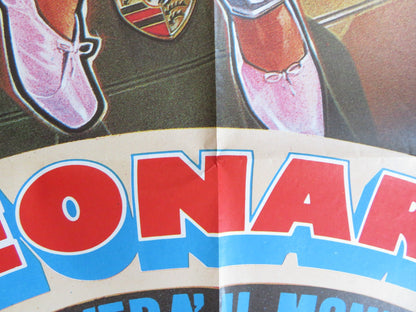 LEONARD PART 6 ITALIAN 2 FOGLIO POSTER BILL COSBY TOM COURTENAY 1988 Rendezvous Cinema Movie posters