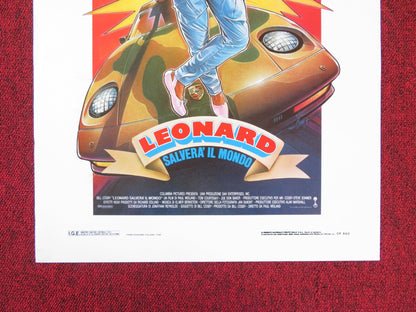 LEONARD PART 6 ITALIAN LOCANDINA POSTER BILL COSBY TOM COURTENAY 1988 Rendezvous Cinema Movie posters