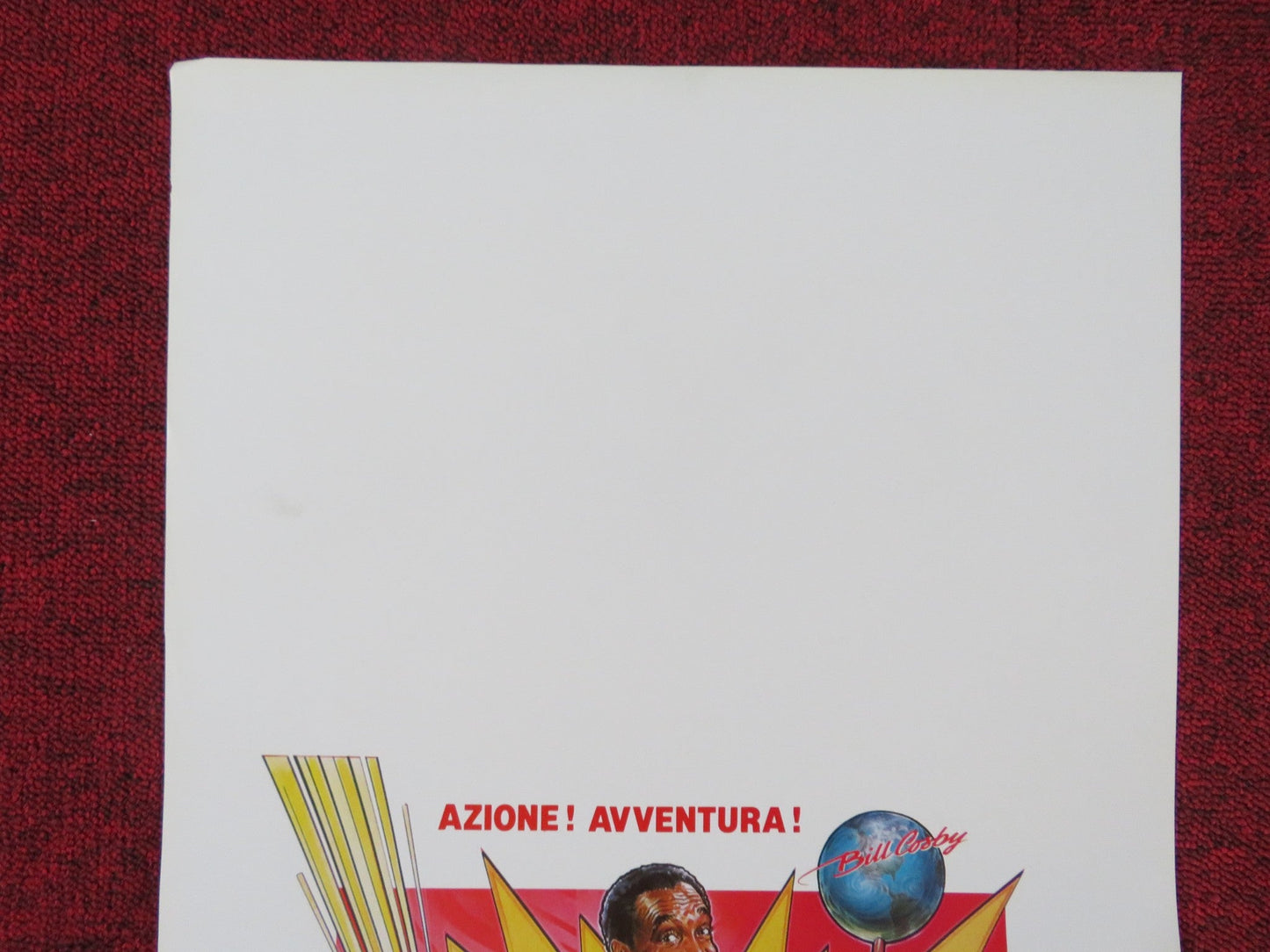 LEONARD PART 6 ITALIAN LOCANDINA POSTER BILL COSBY TOM COURTENAY 1988 Rendezvous Cinema Movie posters