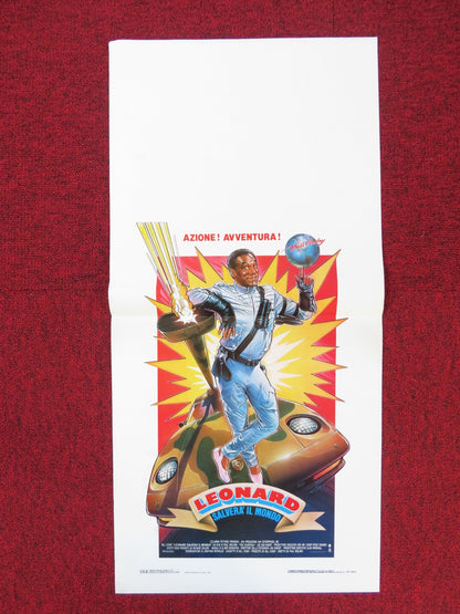 LEONARD PART 6 ITALIAN LOCANDINA POSTER BILL COSBY TOM COURTENAY 1988 Rendezvous Cinema Movie posters