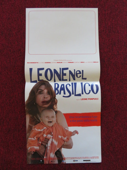 LEONE NEL BASILICO ITALIAN LOCANDINA POSTER IDA DI BENEDETTO CARLA SIGNORIS 2014 Rendezvous Cinema Movie posters