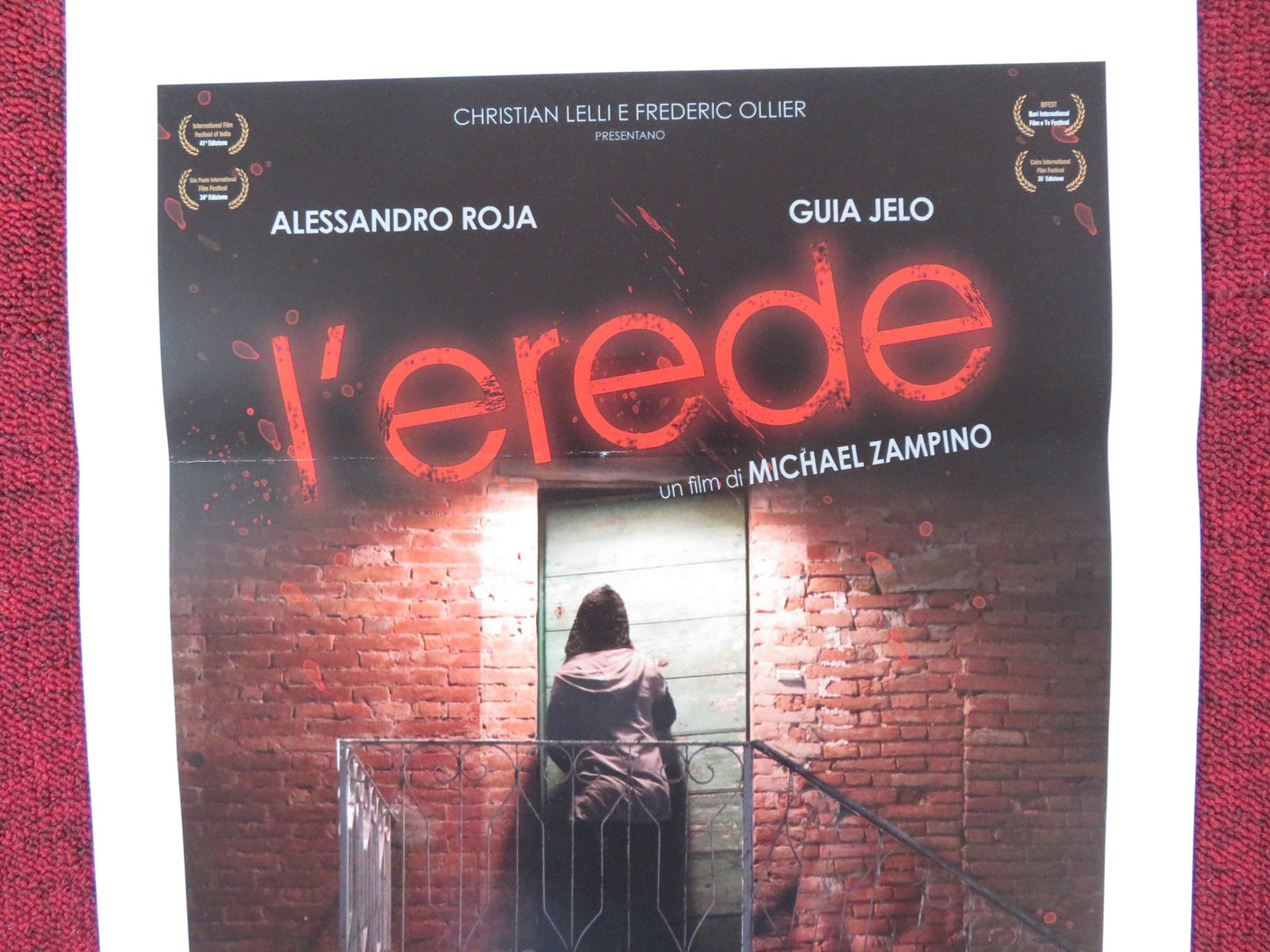 L'EREDE - THE HEIR ITALIAN LOCANDINA POSTER ALESSANDRO ROJA GUIA JELO 2010 Rendezvous Cinema Movie posters