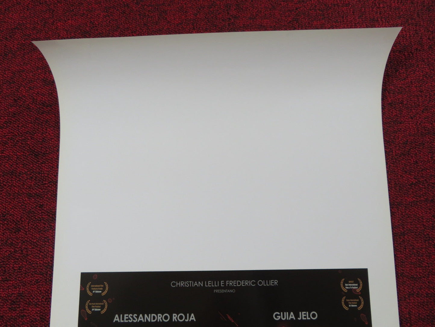 L'EREDE - THE HEIR ITALIAN LOCANDINA POSTER ALESSANDRO ROJA GUIA JELO 2010 Rendezvous Cinema Movie posters