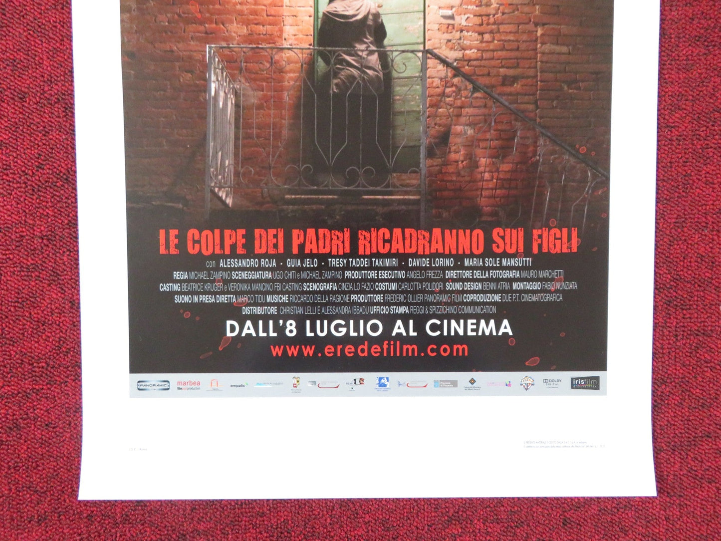 L'EREDE - THE HEIR ITALIAN LOCANDINA POSTER ALESSANDRO ROJA GUIA JELO 2010 Rendezvous Cinema Movie posters