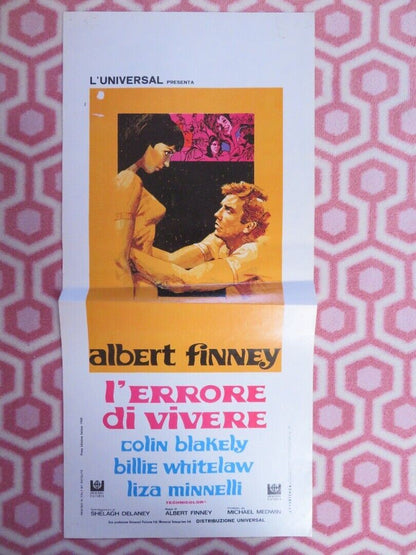 L'ERRORE DI VIVERE / Charlie Bubbles ITALIAN LOCANDINA (27.5"x13") POSTER 1968 Movie posters