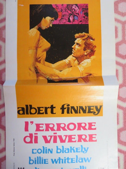 L'ERRORE DI VIVERE / Charlie Bubbles ITALIAN LOCANDINA (27.5"x13") POSTER 1968 Movie posters