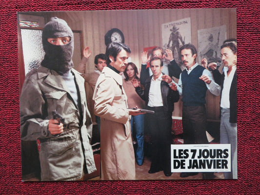 LES 7 JOURS DE JANVIER - I FRENCH LOBBY CARD MANUEL ANGEL EGEA FERNANDO 1979 Rendezvous Cinema Movie posters