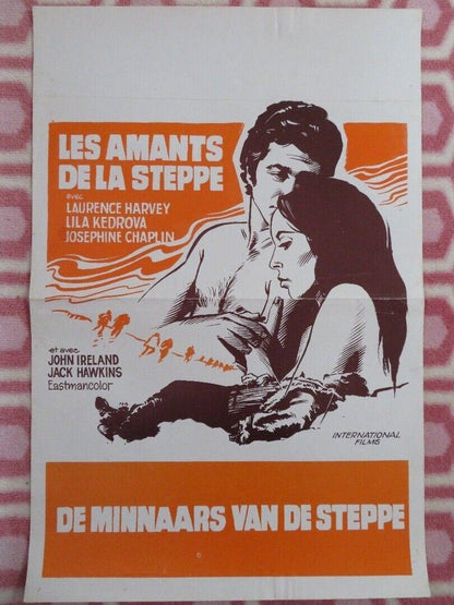 LES AMANTS DE LA STEPPE/ ESCAPE TO THE SUN BELGIUM (21"x 14") POSTER 1972 Movie posters