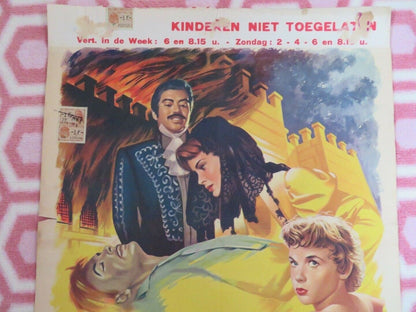 LES AMANTS DE TOLEDE/ The Lovers of Toledo BELGIUM (19.5"x 14") POSTER 1953 Movie posters