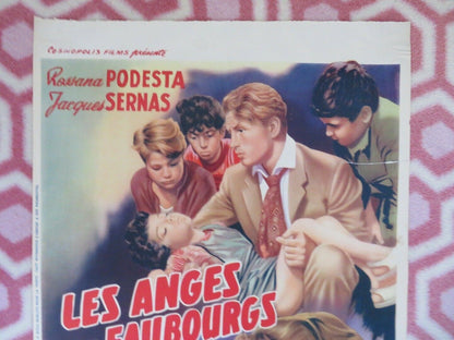 LES ANGES DES FAUBOURGS/ Gli angeli del quartiere BELGIUM (19.5"x14") POSTER Movie posters