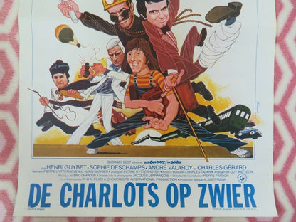 LES CHARLOTS EN DELIRE BELGIUM (21.5"x14.5") POSTER HENRI GUYBET 1979 Movie posters