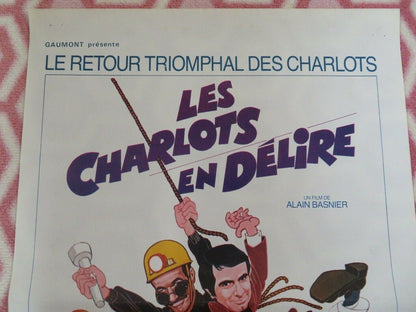 LES CHARLOTS EN DELIRE BELGIUM (21.5"x14.5") POSTER HENRI GUYBET 1979 Movie posters