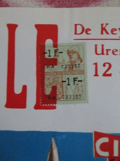 LES DERIERES AVENTURES DE FRA'DIAVOLO BELGIUM (14"x 21") POSTER 1962 Movie posters