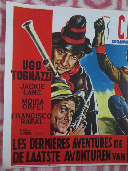 LES DERIERES AVENTURES DE FRA'DIAVOLO BELGIUM (14"x 21") POSTER 1962 Movie posters