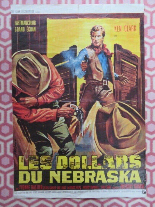 LES DOLLARS DU NEBRASKA/ Savage Gringo BELGIUM (31"x 21.5") POSTER KEN CLARK '66 Movie posters